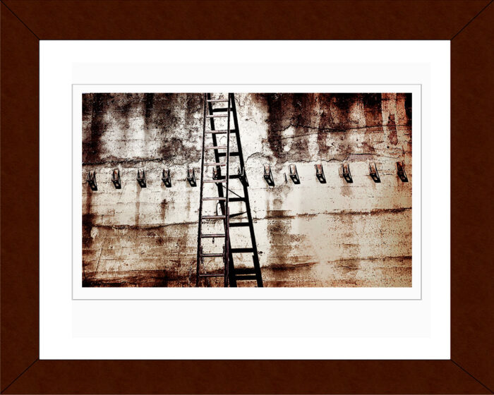 Climb Out, Follow The Light-Framed- Archival Pigment Print - Fred Gerendasy Photography
