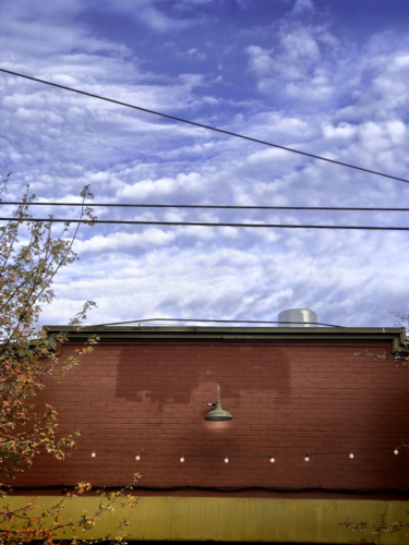 Lights – Building – Clouds
