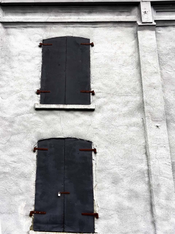 Rusted Window Hinges